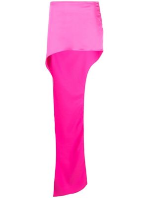 Loulou x Rue Ra cutout-detail maxi skirt - Pink