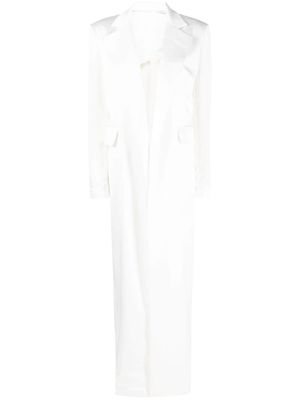 Loulou x Rue Ra open-front oversized coat - White