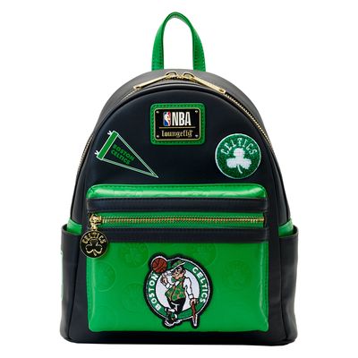 Loungefly Boston Celtics Patches Mini Backpack