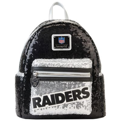 Loungefly Las Vegas Raiders Sequin Mini Backpack