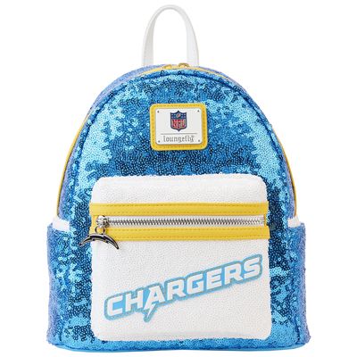 Loungefly Los Angeles Chargers Sequin Mini Backpack