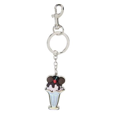 Loungefly Mickey & Minnie Date Night Ice Cream Keychain