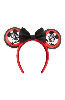 Loungefly x Disney Kids' 100th Mouseketeers Ears Headband in Black Multi