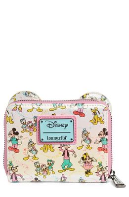 Loungefly x Disney Mickey & Friends Wallet in Pearlescent