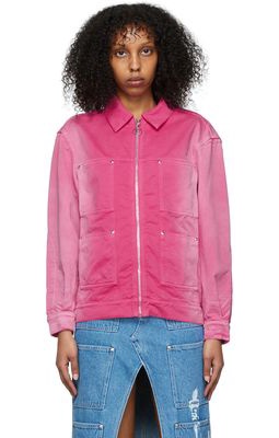 Lourdes Pink Cotton Jacket