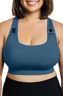 LOVE AND FIT Athena 3 Nursing Sports Bra in Pine Green