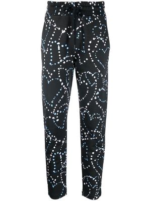 Love Moschino heart-print track pants - Grey