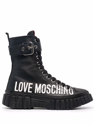Love Moschino mid-calf length boots - Black