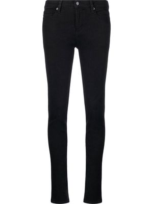 Love Moschino mid-rise skinny jeans - Black