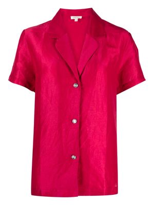 Love Stories Bridget satin-finish pyjama top - Pink