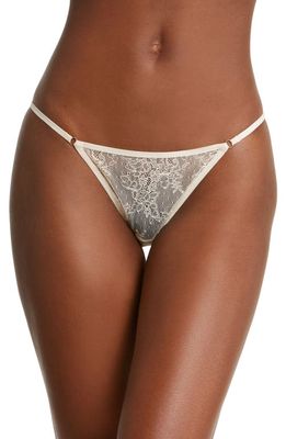 Love Stories Wild Rose Lace Briefs in Off White