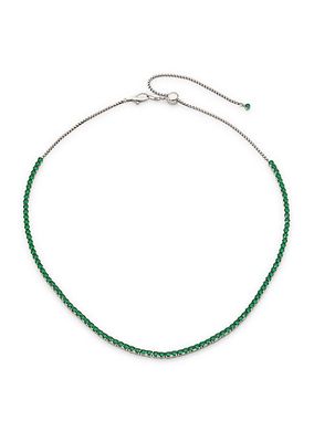 Loveall Cubic Zirconia Tennis Necklace