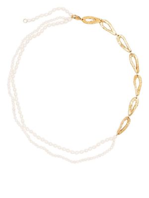 LOVENESS LEE Aesara pearl necklace - Gold