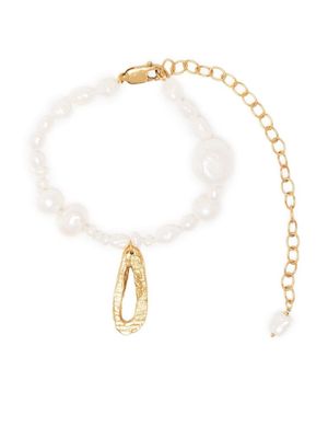 LOVENESS LEE Cyrene pearl bracelet - Gold