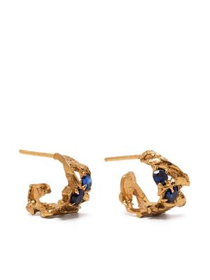 LOVENESS LEE Dila sapphire earrings - Gold