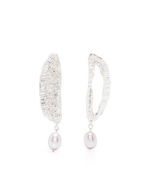 LOVENESS LEE Elea pearl earrings - Silver