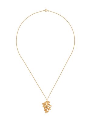 LOVENESS LEE rooster Chinese zodiac necklace - Gold