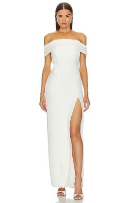 Lovers and Friends Dia Gown in White