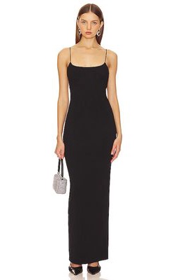 Lovers and Friends Hailey Maxi Dress in Black