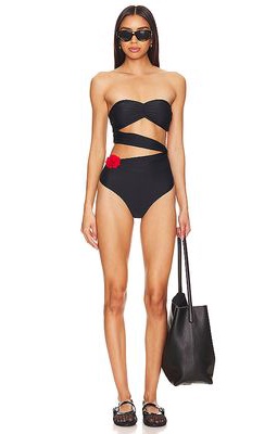 Lovers and Friends Lima Strapless One Piece in Black