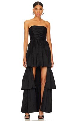 Lovers and Friends Michie Maxi Dress in Black