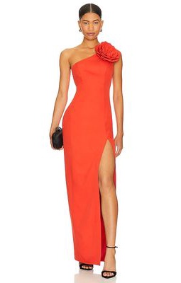Lovers and Friends Petra Gown in Orange