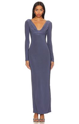 Lovers and Friends x Rachel Jaya Maxi Dress in Slate
