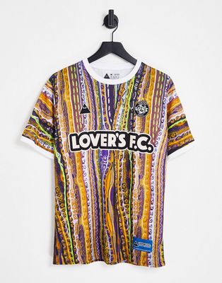 Lover's FC lava jersey T-shirt in multi