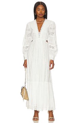 LoveShackFancy Aneesha Dress in White