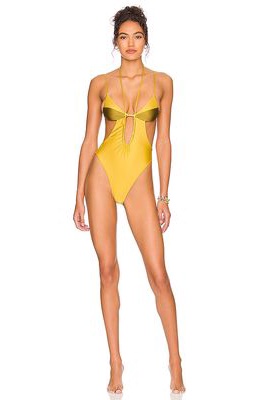 lovewave The Edwina One Piece in Yellow