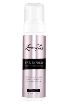 Loving Tan 2 Hour Express Deluxe Bronzing Mousse in Ultra Dark