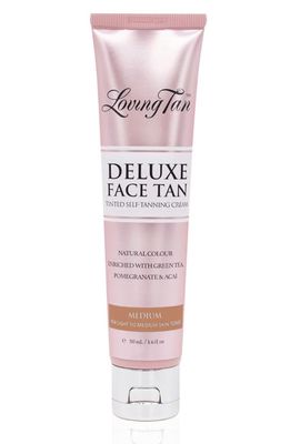 Loving Tan Deluxe Face Tan Tinted Self-Tanning Cream in Medium 