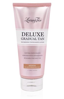 Loving Tan Deluxe Gradual Tan Nourishing Tinted Body Lotion in Medium 