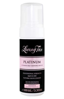 Loving Tan Platinum Ultimate Self Tanning Mousse in Maximum 