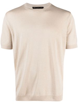 Low Brand crew-neck T-shirt - Neutrals