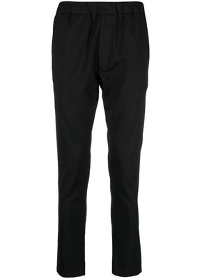 Low Brand drawstring tapered-leg trousers - Black