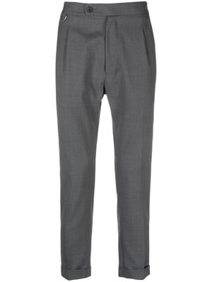 Low Brand mélange cropped tailored trousers - Grey