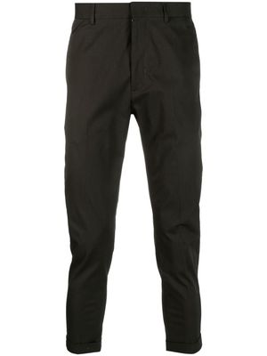 Low Brand mid-rise tapered trousers - Green