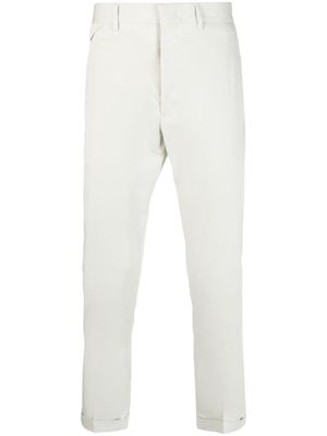 Low Brand mid-rise tapered trousers - Grey