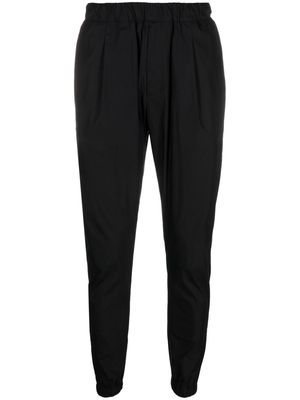 Low Brand pleat-detail tapered trousers - Black