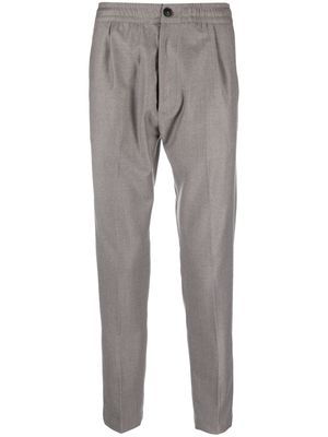Low Brand Riviera slim-cut tapered trousers - Grey