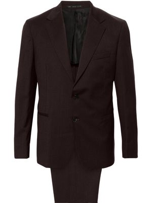Low Brand single-breasted wool suit - Red