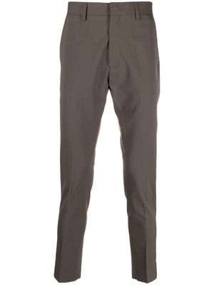 Low Brand tailored slim-cut trousers - Green