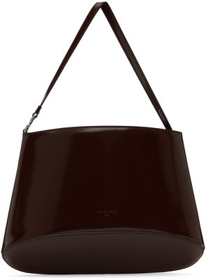 LOW CLASSIC Burgundy Leather Shoulder Bag