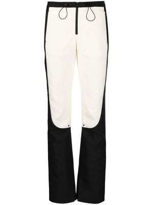 Low Classic colour-block trousers - White