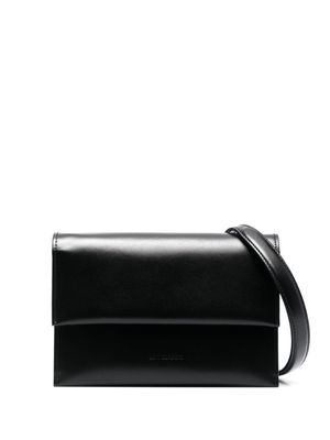 Low Classic foldover top leather bag - Black