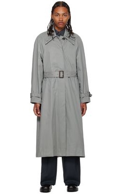 LOW CLASSIC Gray New Armhole Trench Coat