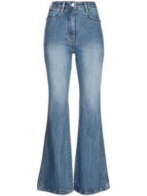 Low Classic high-rise flared jeans - Blue