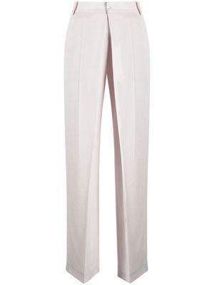 Low Classic high-waisted tailored trousers - Purple
