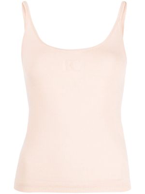 Low Classic logo-perforated tank top - Pink
